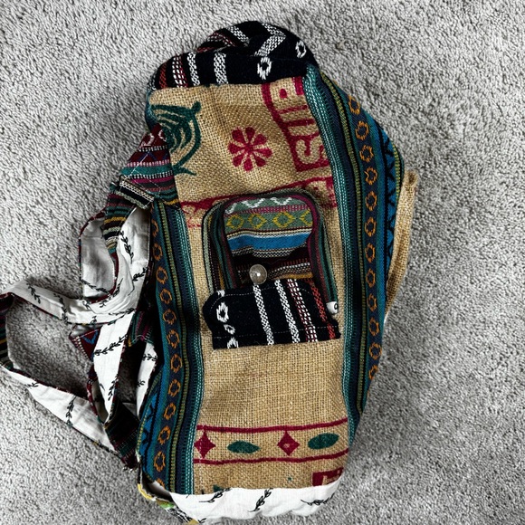 Rice Love Recycled Travel Backpack Goa - Picture 6 of 7